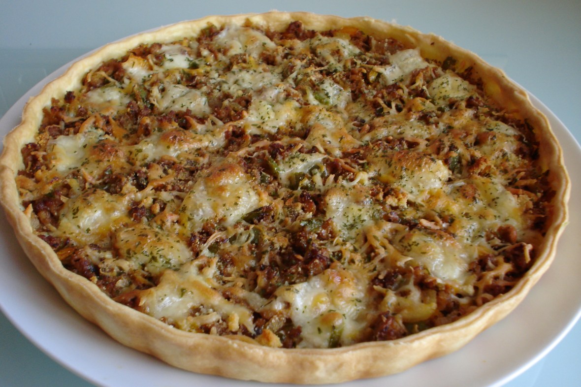 pastel de soja texturizada