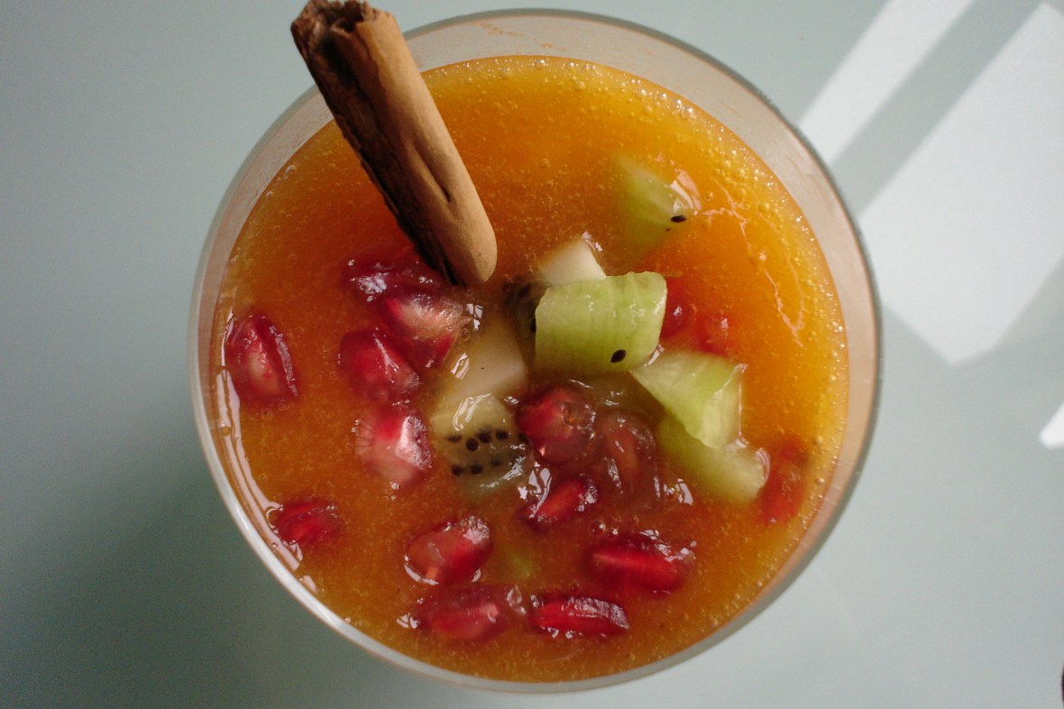 postre griego de caqui