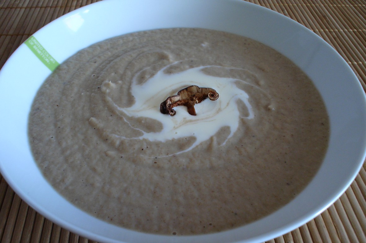 crema de boletus y castañas