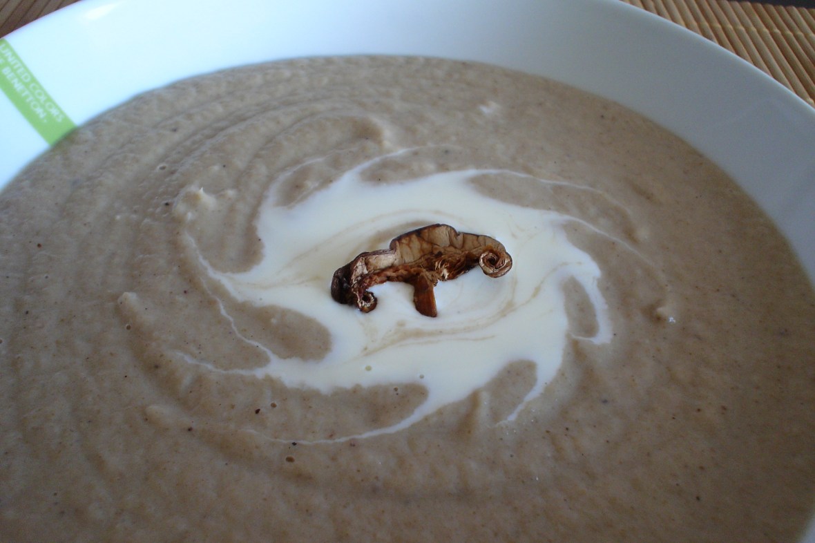 crema de boletus y castañas