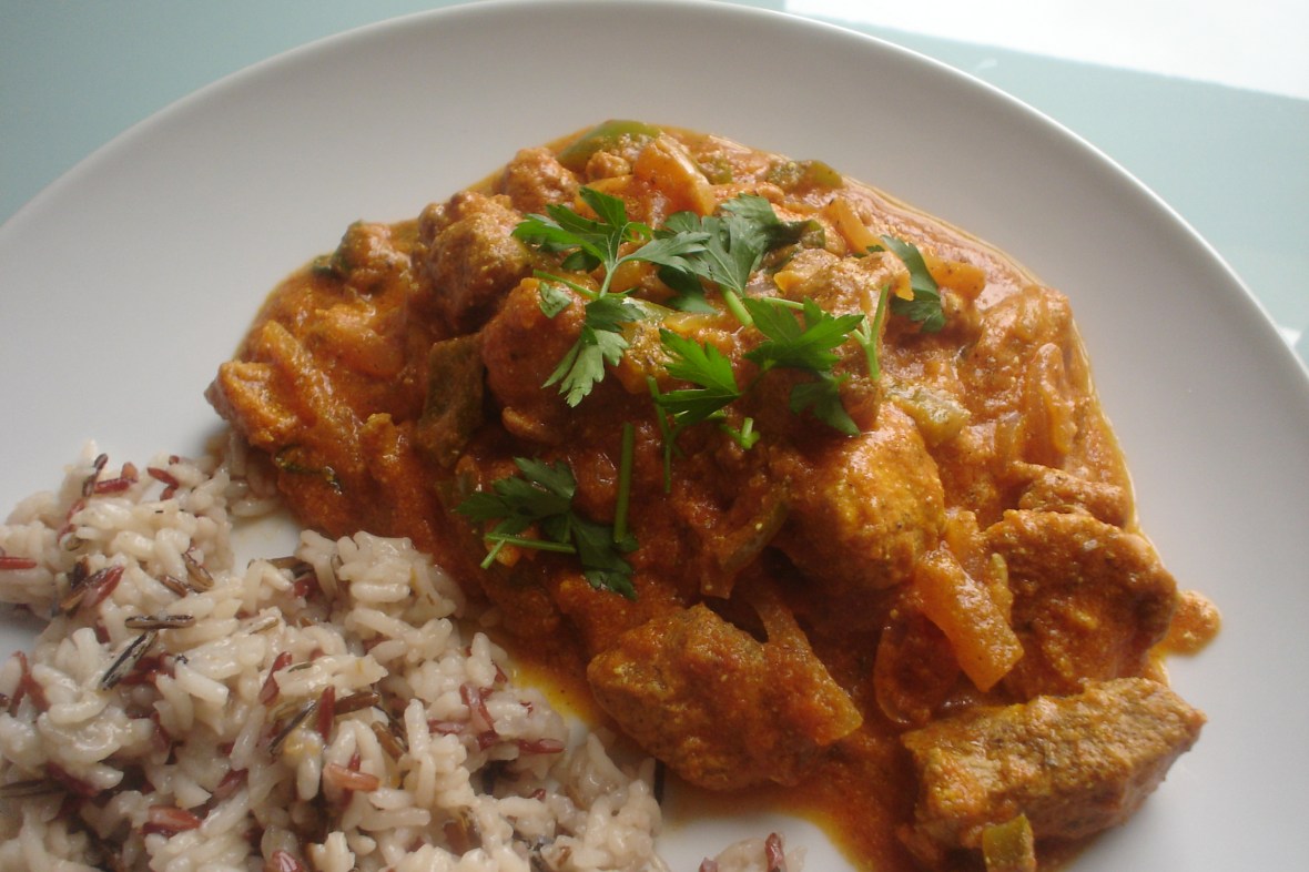 tikka masala de pavo