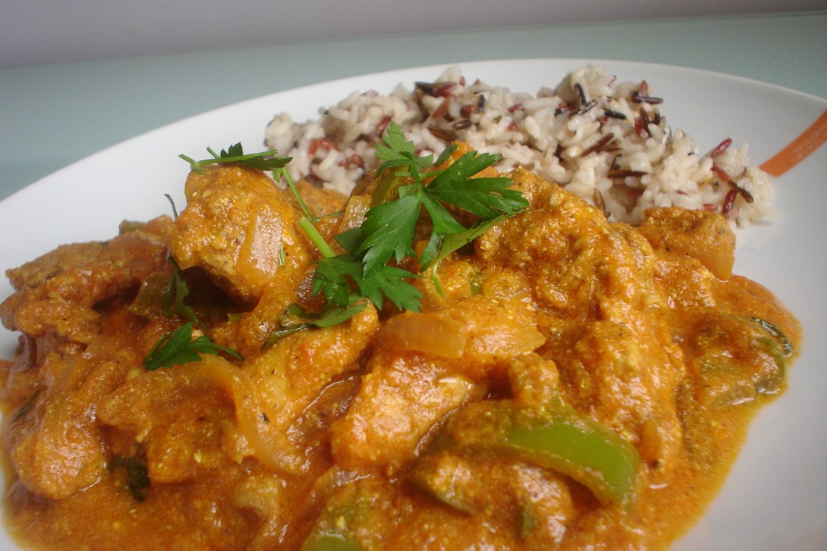 tikka masala de pavo
