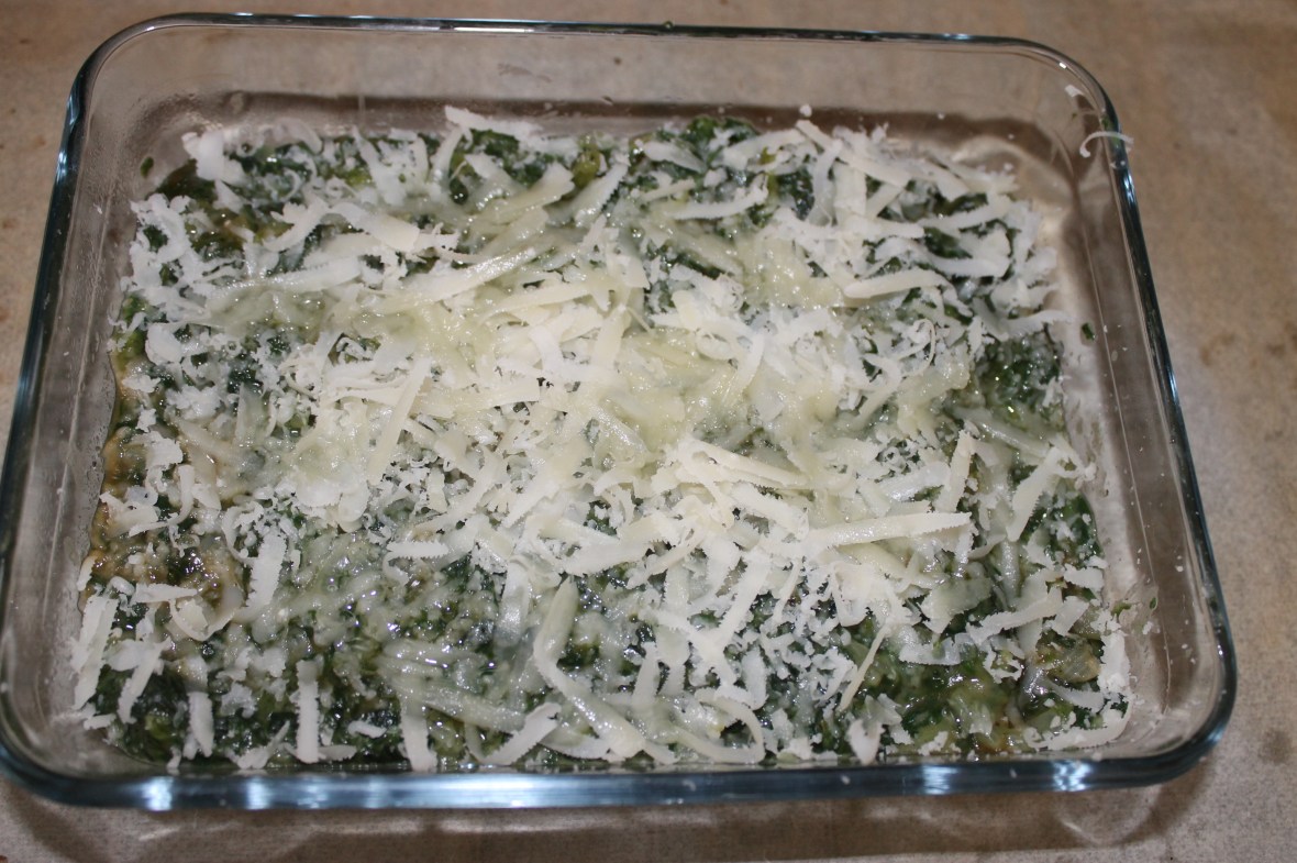 espinacas gratinadas