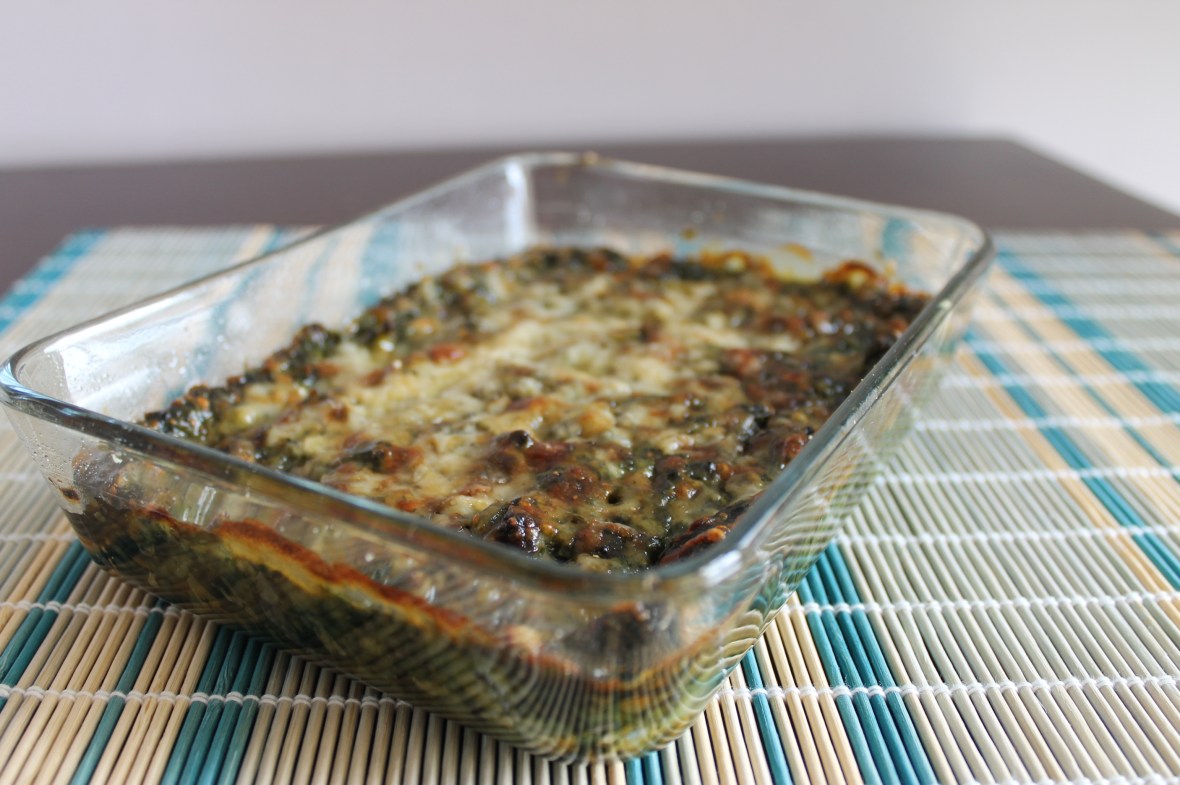 espinacas gratinadas
